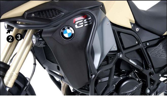 Valbeugel (tank + Kopl.besch.) zwart BMW F800GS Adventure 2013